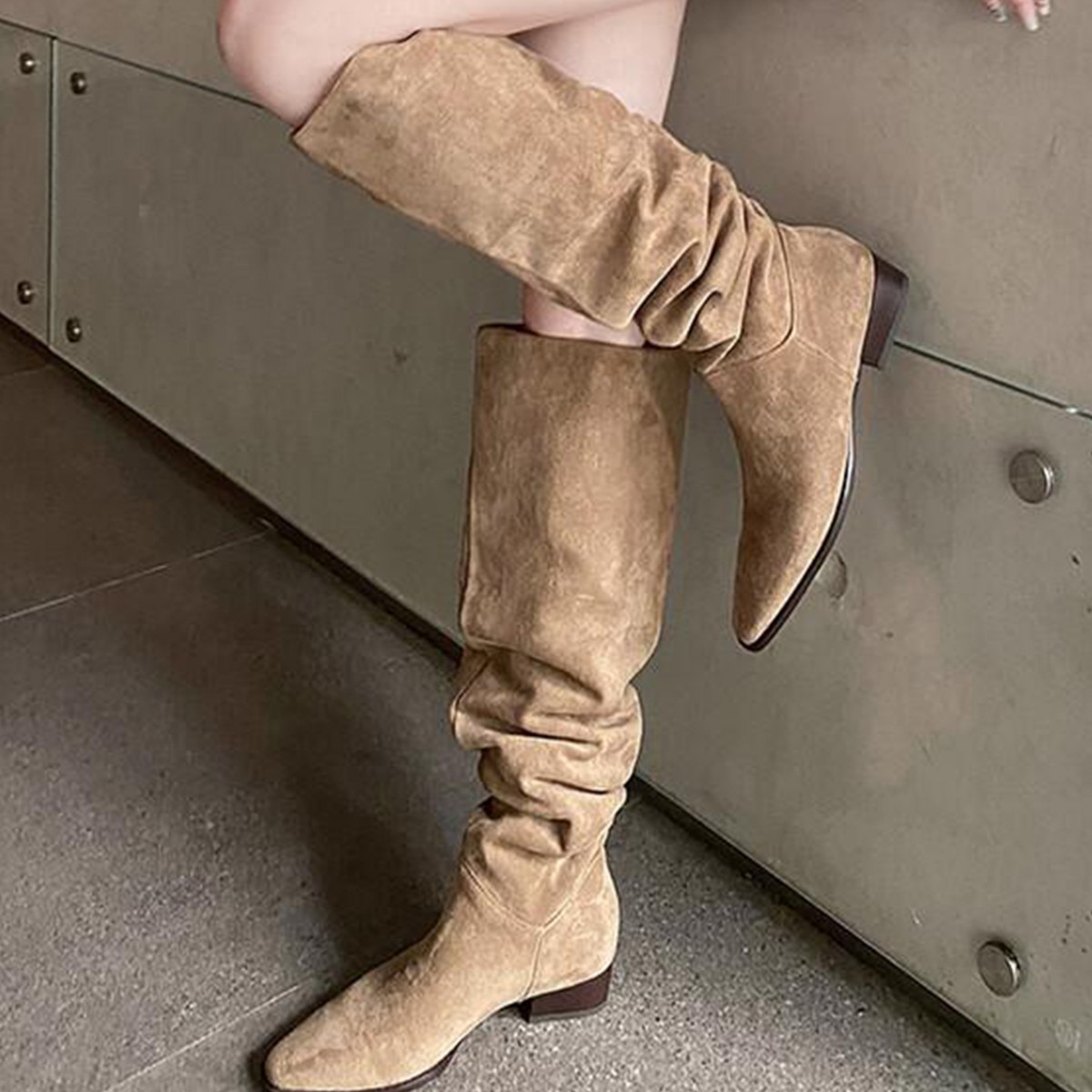 Sock Boot Women - Women's knee high boots 2026 Spring