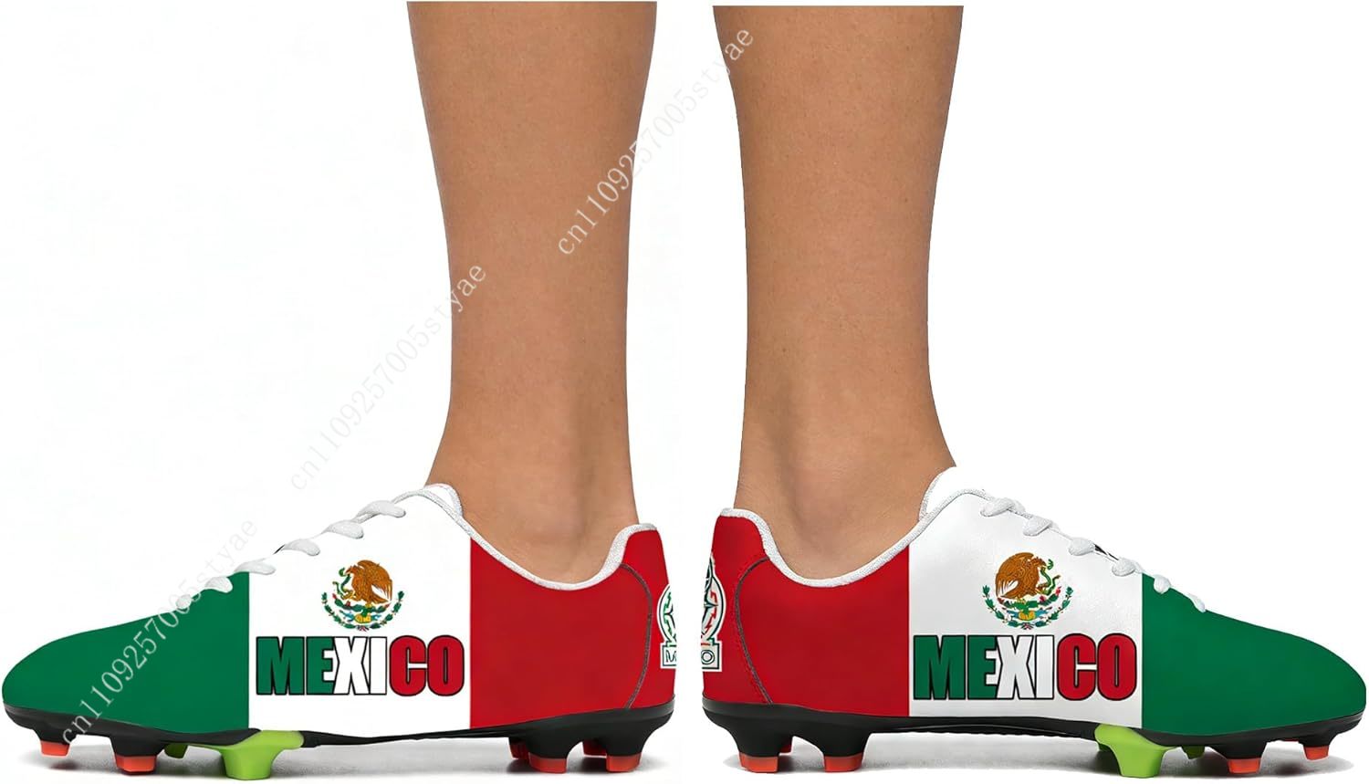 Mexico Flag Mexican Soccer Sho - огляд і ціна Oxford Lace Up Women
