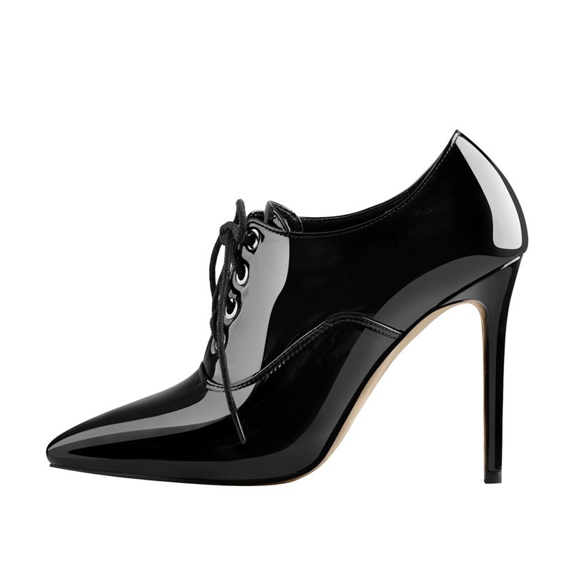 Onlymaker Women Lace Up Vintag - огляд і ціна Court Heel Pointed