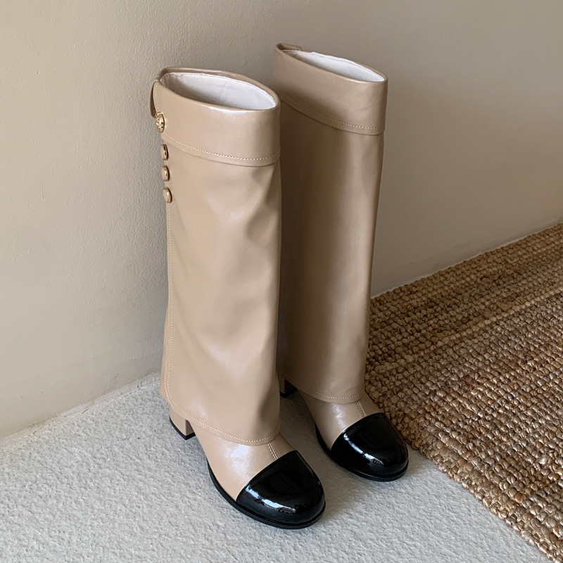 French style small fragrant ro - огляд і ціна Sock Boot Women