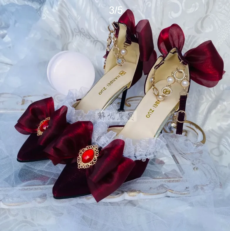Lolita High Heels Shoes Elegan - огляд і ціна Court Heel Pointed