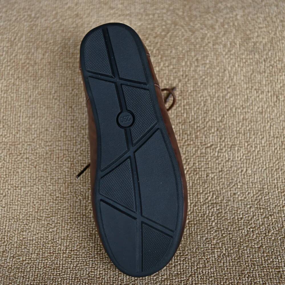Women's cow leather lace-up fl - огляд і ціна Oxford Lace Up Women