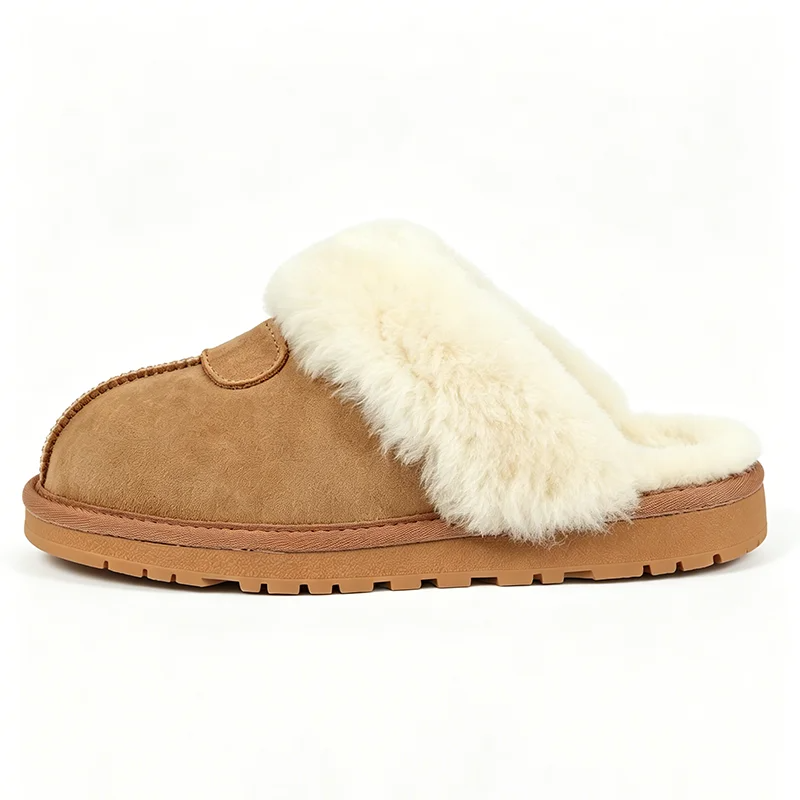 Natural Fur Slippers for Women - огляд і ціна Mule Slip On