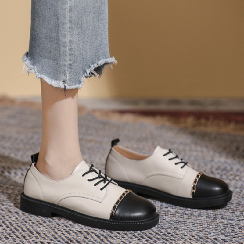 new retro Women's Shoes fashio - огляд і ціна Oxford Lace Up Women
