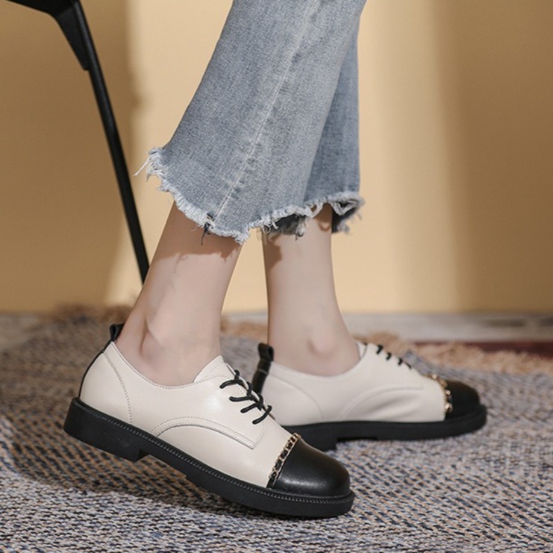 new retro Women's Shoes fashio - огляд і ціна Oxford Lace Up Women