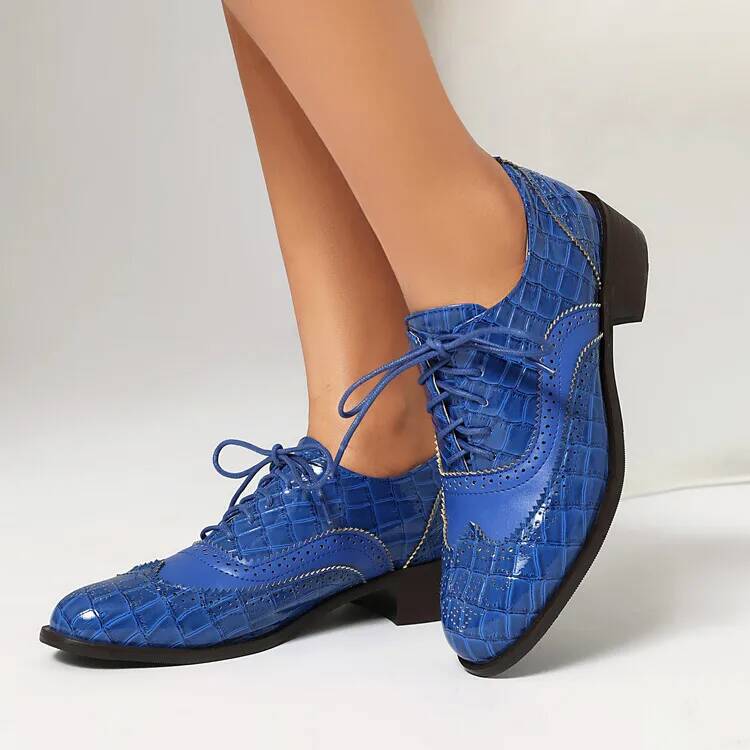 Lace Up Low Heels Women's Sing - огляд і ціна Oxford Lace Up Women