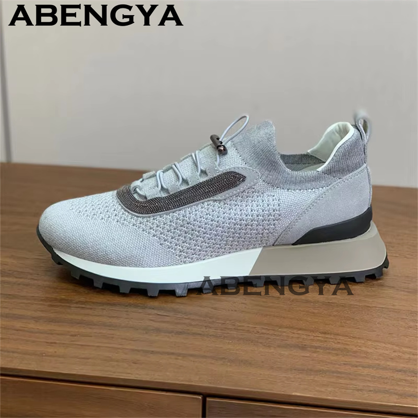 Women's New Knitted Lace Up Ca - огляд і ціна Oxford Lace Up Women