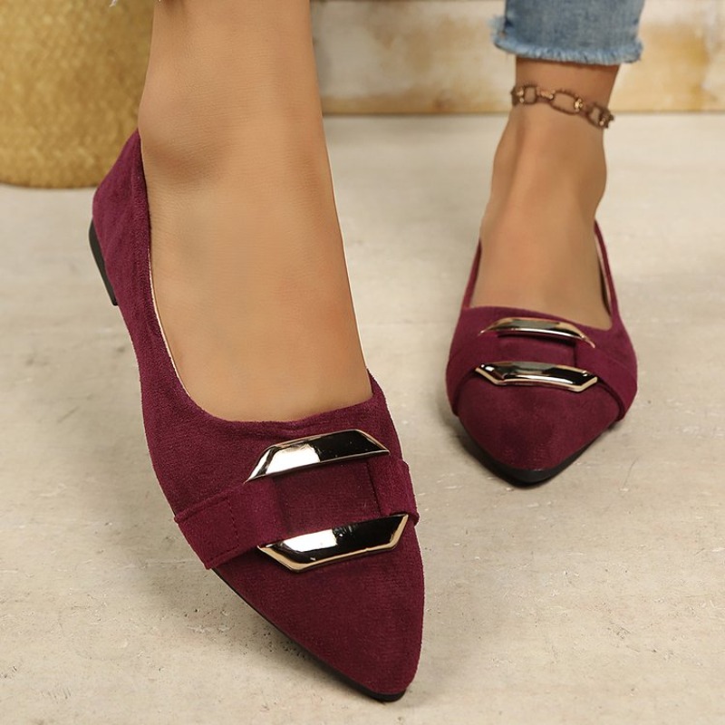 Women's Pointed Toe Suede Flat - огляд і ціна Women'S Shoes Clogs