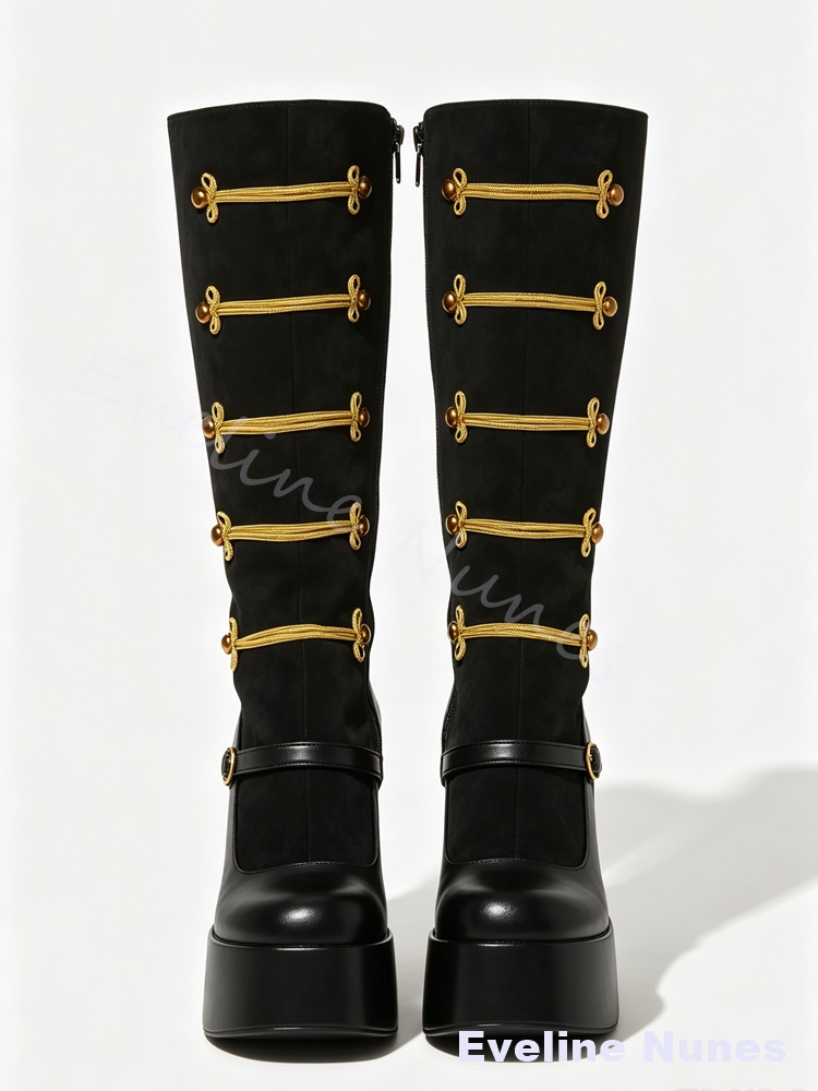 Retro Royal Court Gold Knot Kn - огляд і ціна Court Heel Pointed