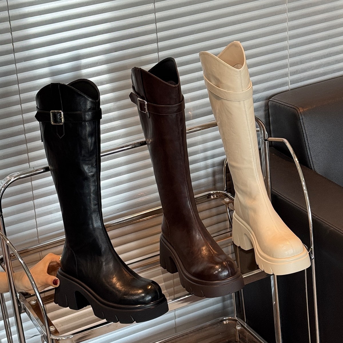 Women's shoes autumn new long  - огляд і ціна Sock Boot Women