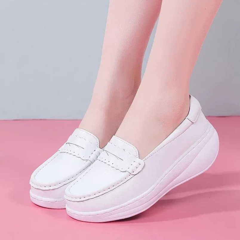 2025 White Pink Nurses Sneaker - огляд і ціна Women Shoes Tennis