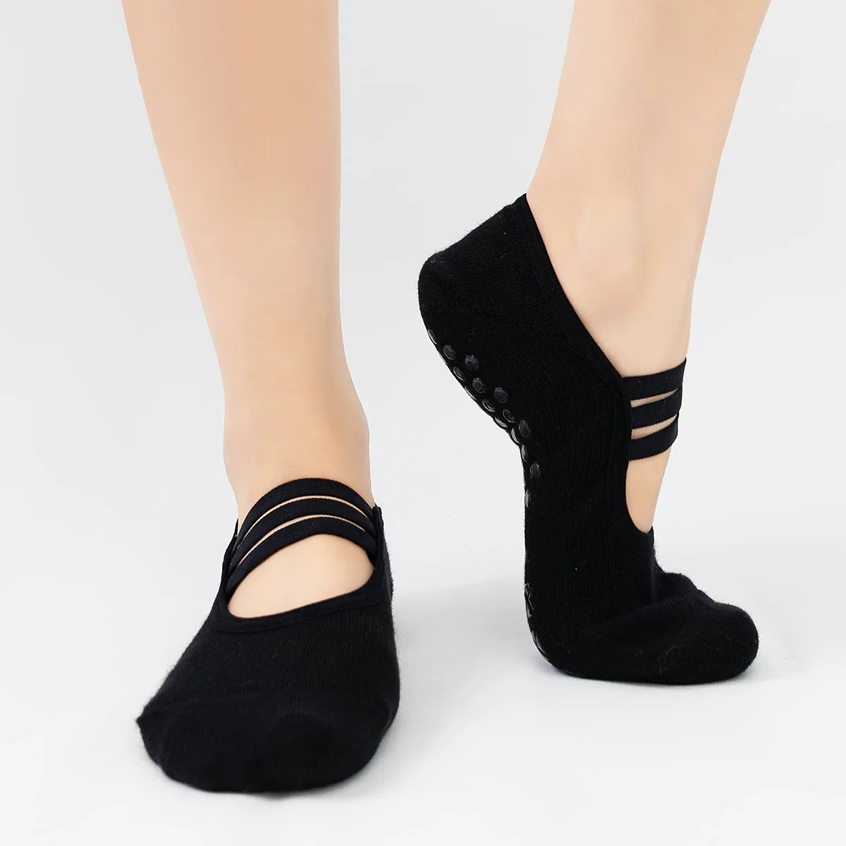 Silicone Non-slip Yoga Socks W - огляд і ціна Sock Boot Women