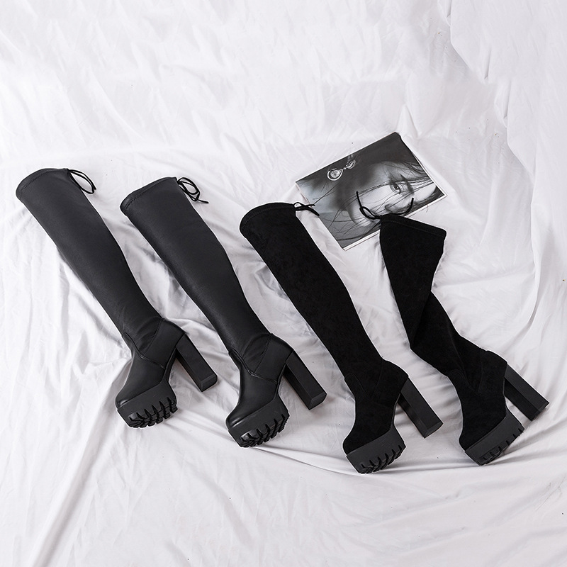 Knee over long boots for women - огляд і ціна Sock Boot Women
